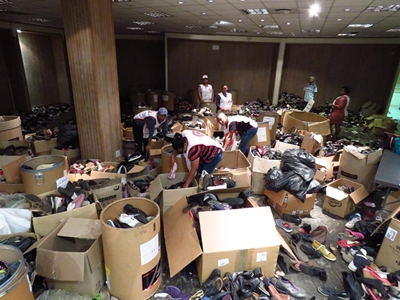 Fire donations not a free-for-all, say organisers