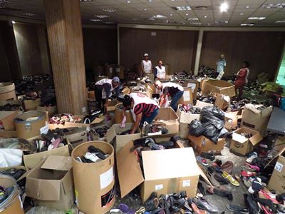 Fire donations not a free-for-all, say organisers