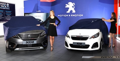 Peugeot 108 and 5008 launched in George