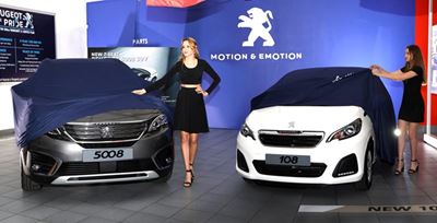 Peugeot 108 and 5008 launched in George