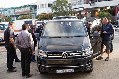 Armoured vehicle for crime-fighting