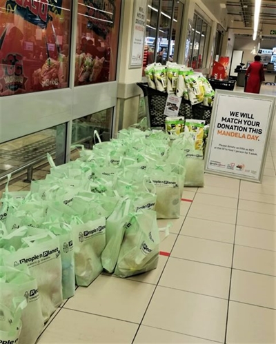 PnP will match donations at till points this Mandela Day