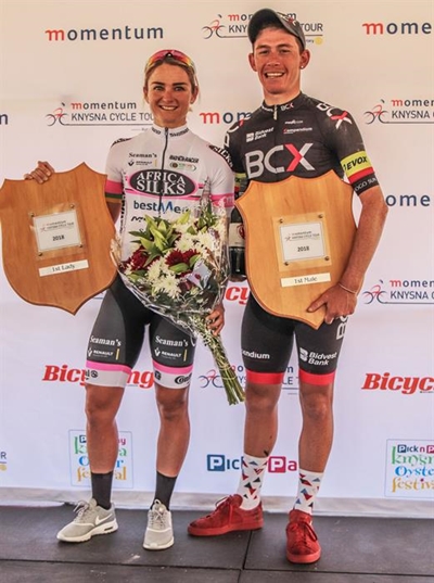Thrilling finish to Knysna Cycle race