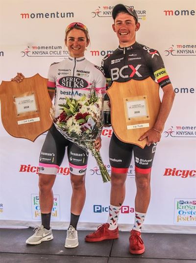 Thrilling finish to Knysna Cycle race