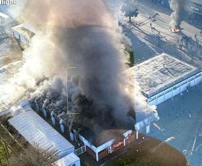 Protests bring Swellendam to a standstill - Municipal building gutted