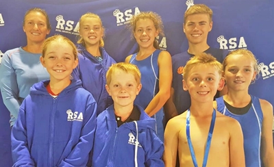 Royal swimmers shine in biathlon