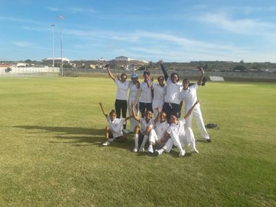 Mossel Bay's Sussex Ladies' cricket team in final tomorrow