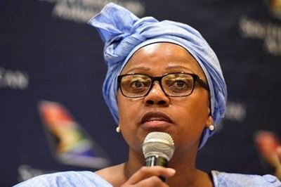 Dudu Myeni misses Outa court appearance because she ‘can’t afford to get to Pretoria’