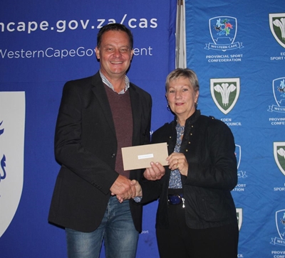 SWD receives cheque from DCAS