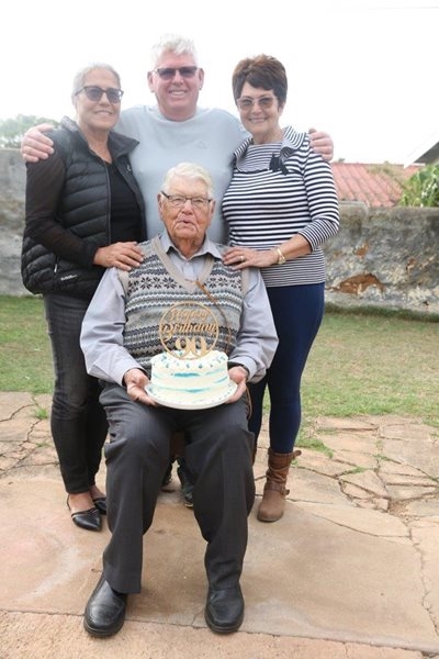Gawie Louw: 90-jaar-oud