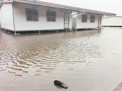 Aftermath of weekend's heavy rainfall in George