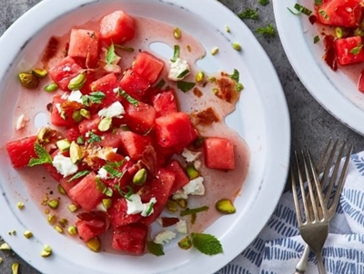 Recipe: Delicious watermelon salad 