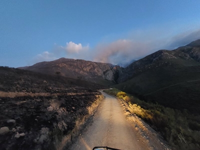 Garden Route District wildfire update: Swartberg Mountains