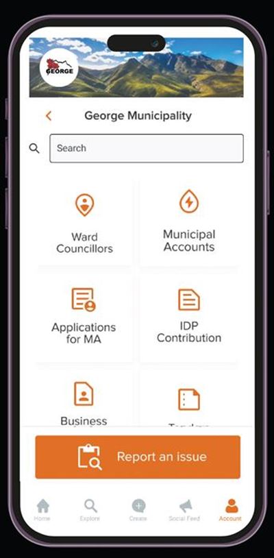 George moving to award-winning My Smart City app