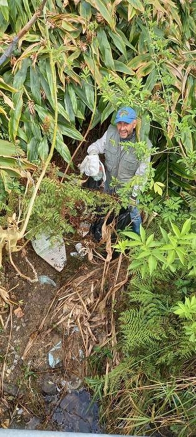 48 bags of trash collected along Kat River