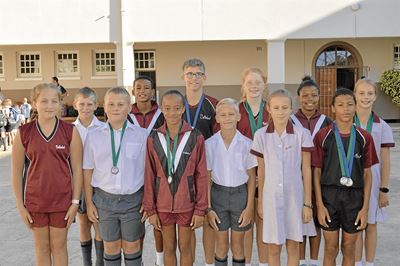 Atlete hou Laer Volkskool se naam hoog