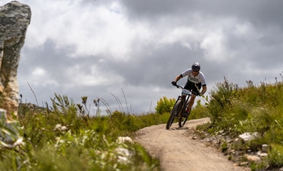 Following singletracks and forest trails from PE to Plett