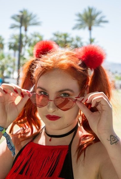 From bondage to flowers, a fashion bonanza at Coachella