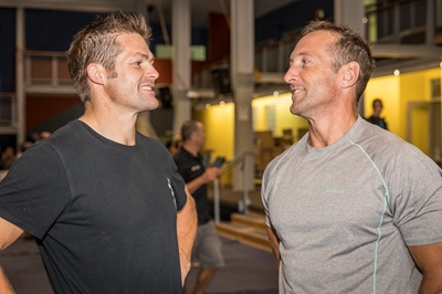 Battle of the rugby greats at adventure race