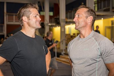 Battle of the rugby greats at adventure race