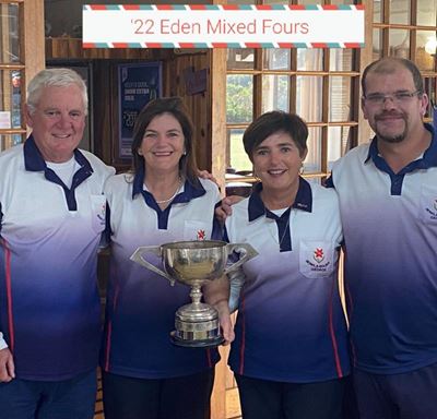 George team wins Eden Mixed Fours