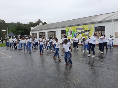 Great Brak celebrates ‘Jerusalema’ song