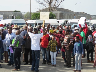 Update: Marchers in Cradock Street