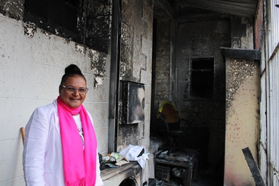 Four in court for arson