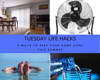 5 Ways to keep your home cool this summer