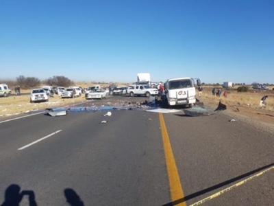 Cash-in-transit van bombed in Bloemfontein