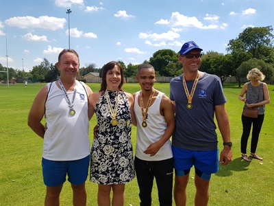 Eden oes 12 medaljes in laserrun