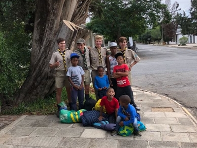 Scout completes community service project