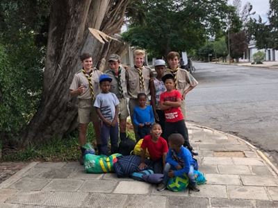 Scout completes community service project