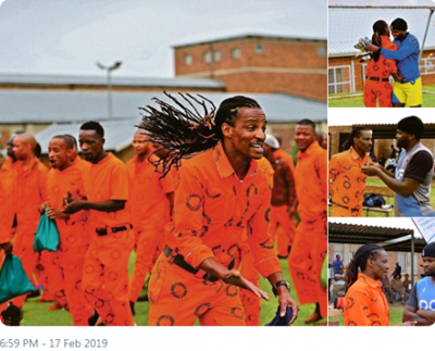 Pictures of DJ Cleo hanging out with Brickz in prison spark outrage