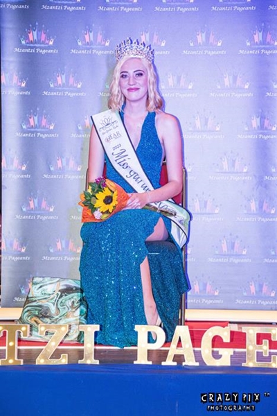 Knysna's own Dané crowned as Miss Garden Route 2022
