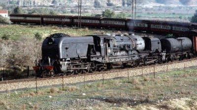 Die spoorlyn tussen George en Oudtshoorn