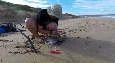 Ghost fishing, waste destroying ocean