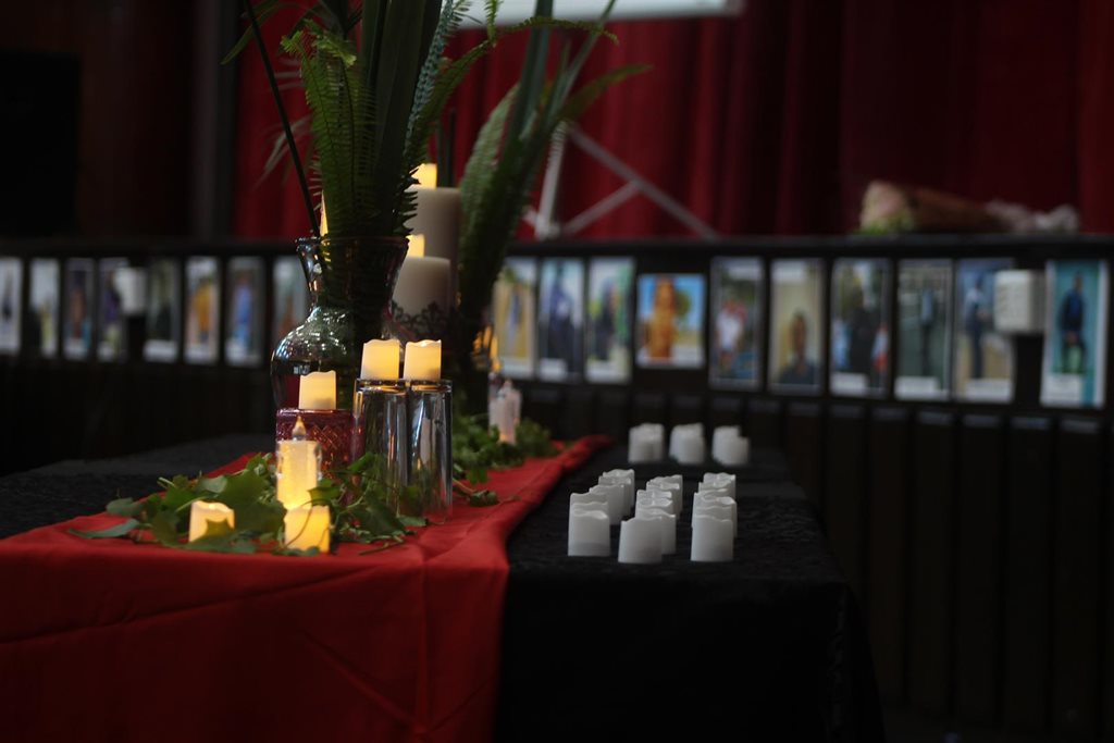 Memorial service for first anniversary of the Victoria Street building collapse