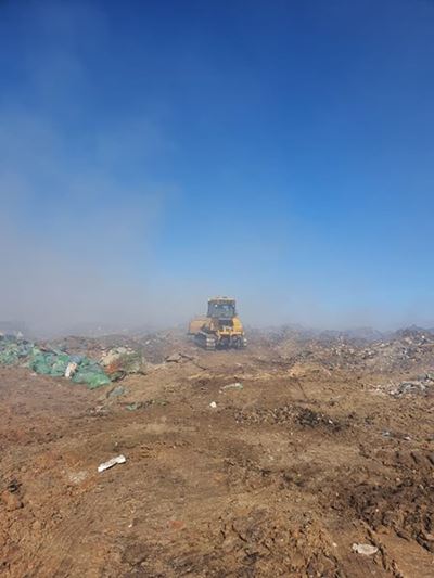 Update: Firefighting continues at the landfill site