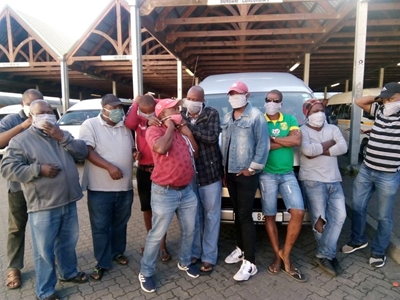 Masked crusaders help out