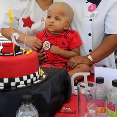 George Hospital’s little charmer turns 2