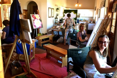 Exciting art workshop 