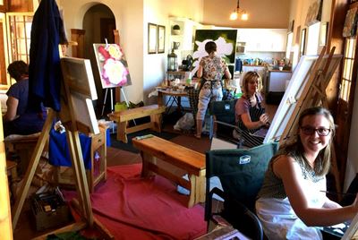 Exciting art workshop 