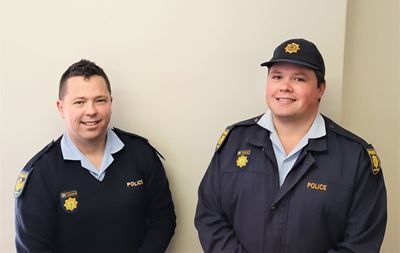 Local police members rewarded