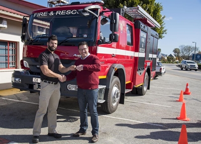 New fire engine for Knysna