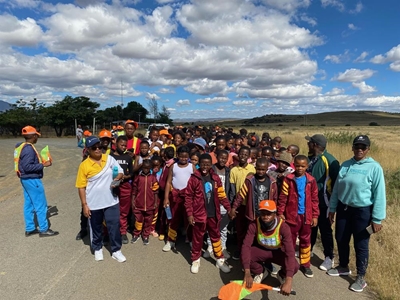 School Fun Walk for fundraising