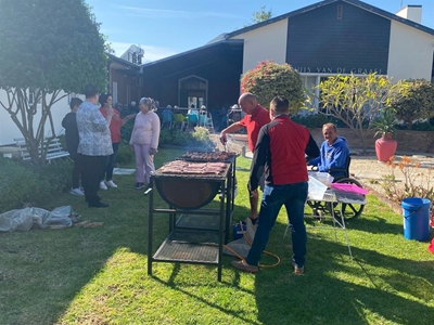 Huis Van der Graaff bederf met braai