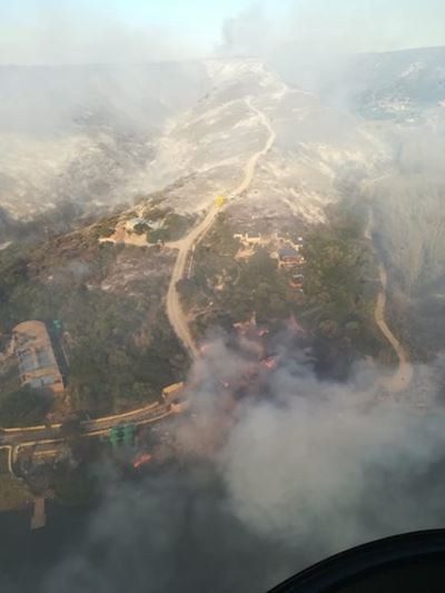 Verwoestende brand: Vermaaklikheid area