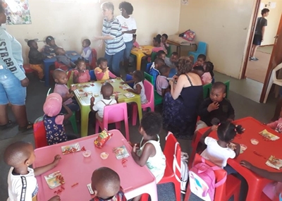 Crownkidz outreach visit pre-schools