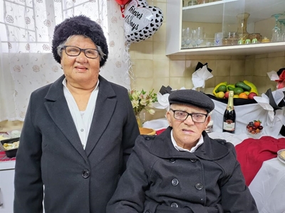 Geloof, lekker kos sleutel tot 60 jaar saam